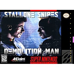 DEMOLITION MAN (SUPER NINTENDO SNES) - jeux video game-x