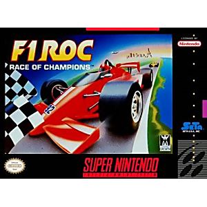 F1 ROC: RACE OF CHAMPIONS SUPER NINTENDO SNES - jeux video game-x