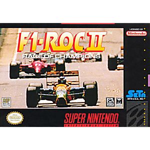 F1 ROC II  2 RACE OF CHAMPIONS SUPER NINTENDO SNES - jeux video game-x