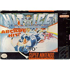 HIT THE ICE (SUPER NINTENDO SNES) - jeux video game-x