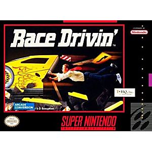 RACE DRIVIN (SUPER NINTENDO SNES) - jeux video game-x