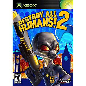 DESTROY ALL HUMANS 2 (XBOX) - jeux video game-x