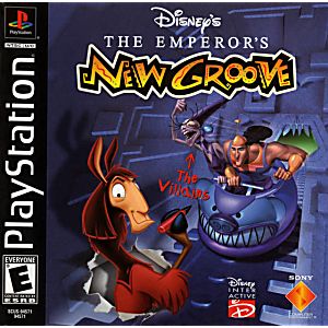 DISNEY'S THE EMPEROR'S NEW GROOVE (PLAYSTATION PS1) - jeux video game-x