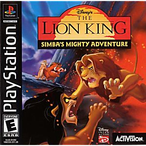 DISNEY'S THE LION KING : SIMBA'S MIGHTY ADVENTURE PLAYSTATION PS1 - jeux video game-x