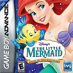 DISNEY'S THE LITTLE MERMAID MAGIC IN TWO KINGDOMS (GAME BOY ADVANCE GBA) - jeux video game-x
