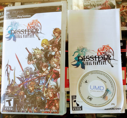 DISSIDIA FINAL FANTASY PLAYSTATION PORTABLE PSP - jeux video game-x