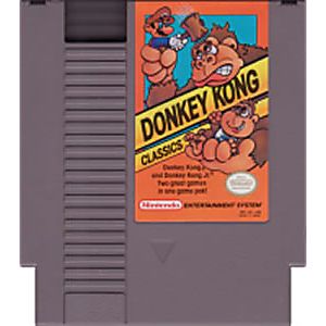 DONKEY KONG CLASSICS (NINTENDO NES) - jeux video game-x