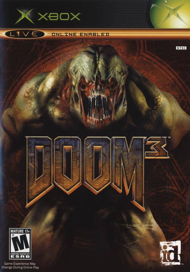 DOOM 3 (XBOX) - jeux video game-x