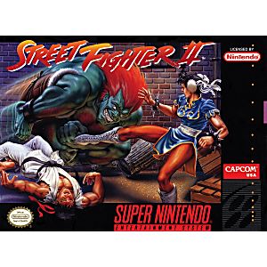 STREET FIGHTER II 2 (SUPER NINTENDO SNES) - jeux video game-x