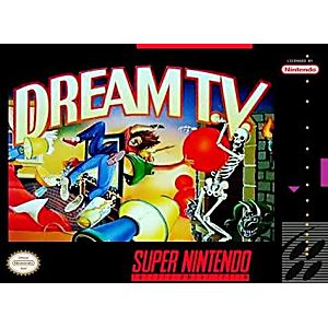 DREAM TV  (SUPER NINTENDO SNES) - jeux video game-x