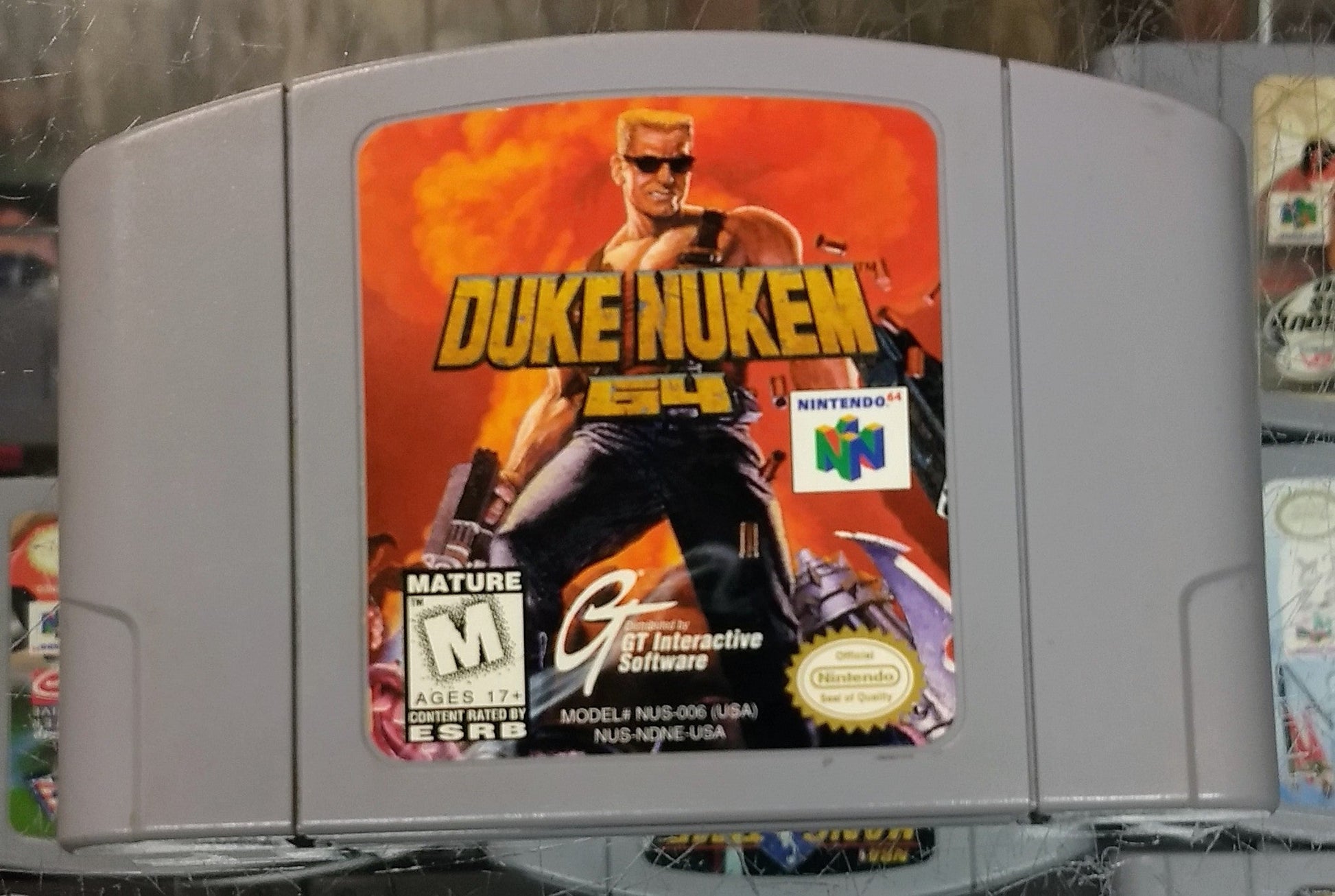 DUKE NUKEM 64 (NINTENDO 64) - jeux video game-x