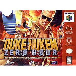 DUKE NUKEM ZERO HOUR (NINTENDO 64 N64) - jeux video game-x