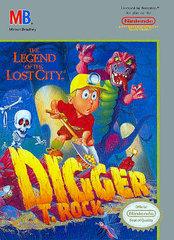 DIGGER T. ROCK: LEGEND OF THE LOST CITY (NINTENDO NES) - jeux video game-x