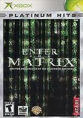 ENTER THE MATRIX PLATINUM HITS (XBOX) - jeux video game-x