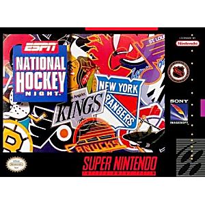 ESPN NATIONAL HOCKEY NIGHT (SUPER NINTENDO SNES) - jeux video game-x