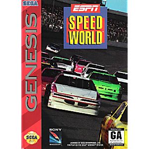 ESPN SPEEDWORLD SEGA GENESIS SG - jeux video game-x