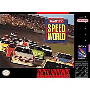 ESPN SPEEDWORLD (SUPER NINTENDO SNES) - jeux video game-x