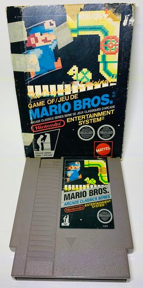 MARIO BROS EN BOITE NINTENDO NES - jeux video game-x