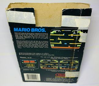 MARIO BROS EN BOITE NINTENDO NES - jeux video game-x