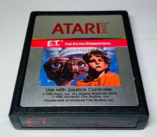 ET THE EXTRA TERRESTRIAL ATARI 2600 - jeux video game-x