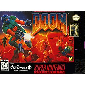 DOOM (SUPER NINTENDO SNES) - jeux video game-x