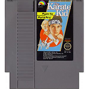 THE KARATE KID NINTENDO NES - jeux video game-x