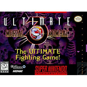 ULTIMATE MORTAL KOMBAT 3 (SUPER NINTENDO SNES) - jeux video game-x