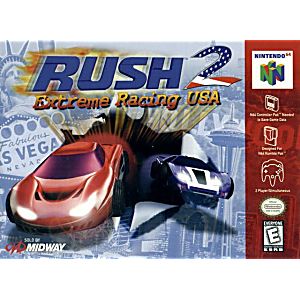 RUSH 2 EXTREME RACING USA (NINTENDO 64 N64) - jeux video game-x