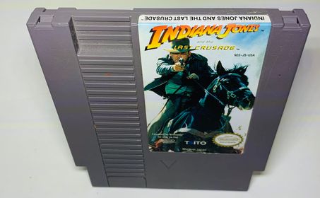 INDIANA JONES AND THE LAST CRUSADE NINTENDO NES - jeux video game-x
