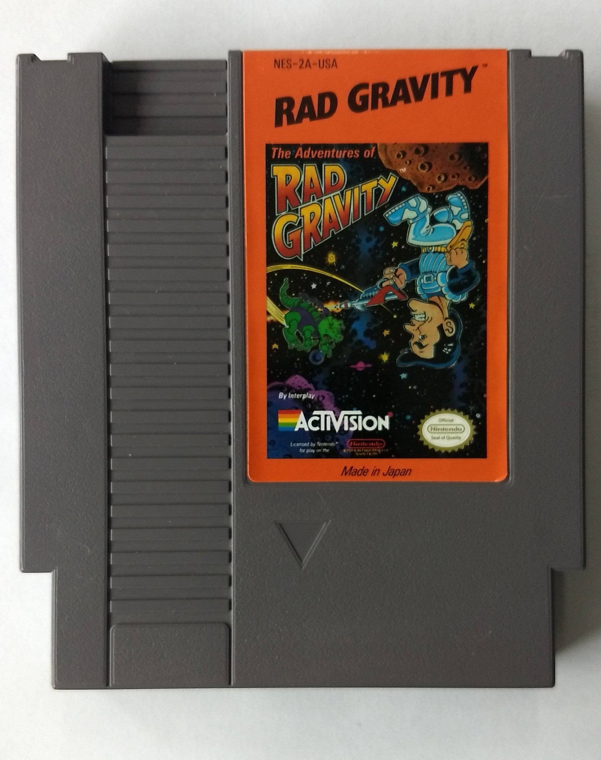 THE ADVENTURES OF RAD GRAVITY NINTENDO NES - jeux video game-x