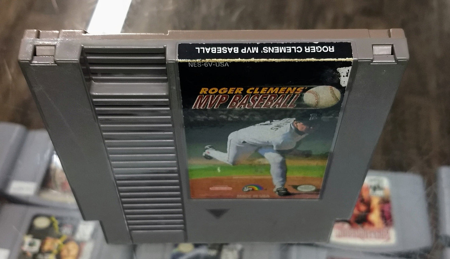 ROGER CLEMENS' MVP BASEBALL NINTENDO NES - jeux video game-x