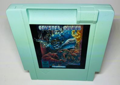 CRYSTAL MINES NINTENDO NES - jeux video game-x