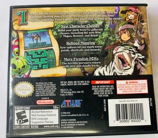 ETRIAN ODYSSEY II 2 : HEROES OF LAGAARD NINTENDO DS - jeux video game-x