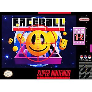 FACEBALL 2000 (SUPER NINTENDO SNES) - jeux video game-x