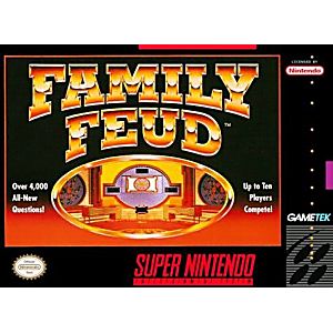 FAMILY FEUD SUPER NINTENDO SNES - jeux video game-x