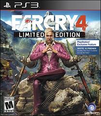FAR CRY 4 Limited Edition PLAYSTATION 3 PS3 - jeux video game-x