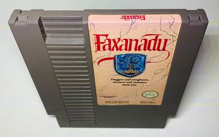 FAXANADU NINTENDO NES - jeux video game-x