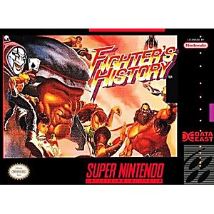 FIGHTER'S HISTORY (SUPER NINTENDO SNES) - jeux video game-x