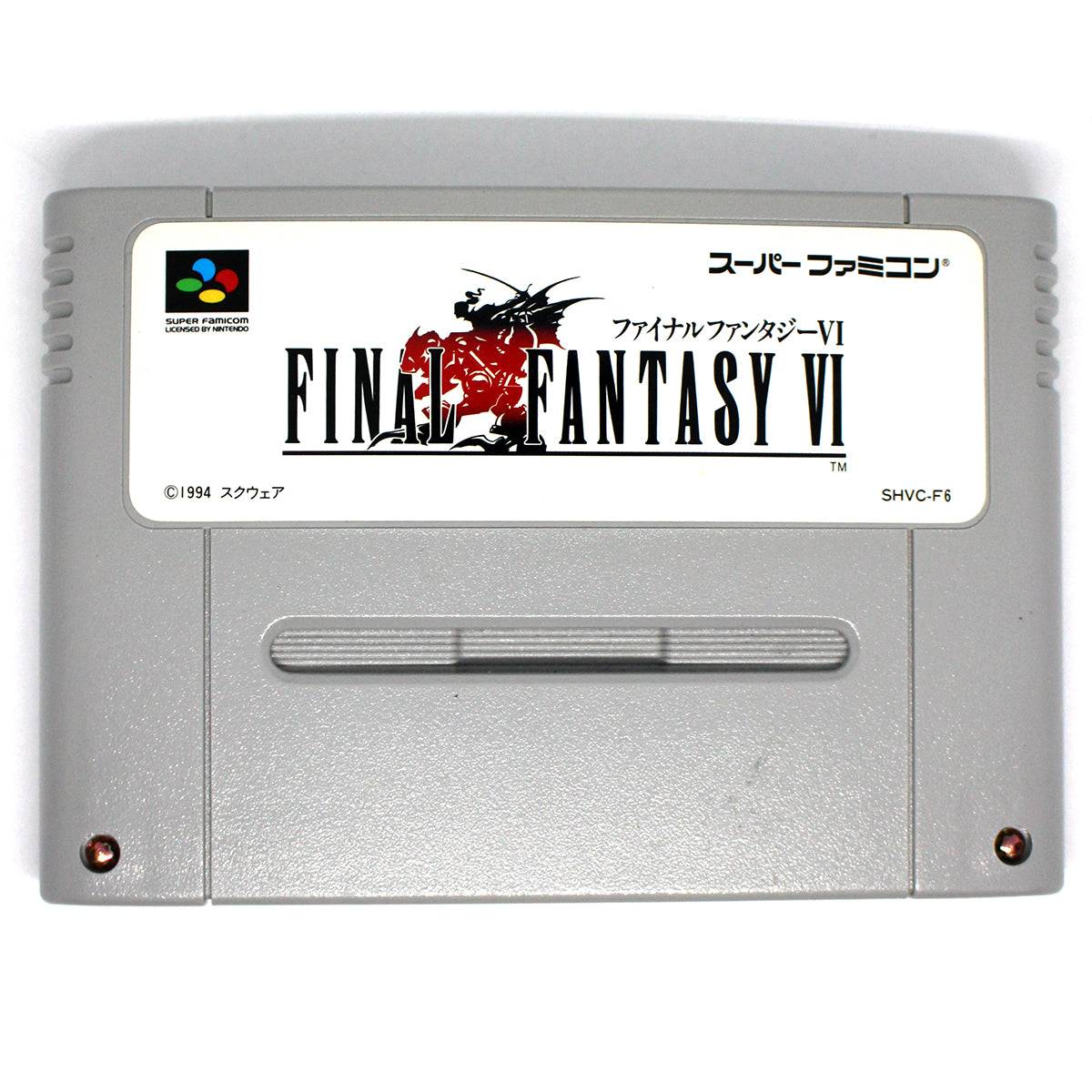 FINAL FANTASY VI 6 (SUPER FAMICON) (SUPER NINTENDO SNES) - jeux video game-x