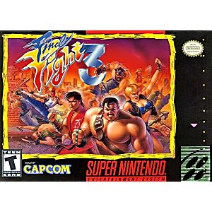 FINAL FIGHT 3 (SUPER NINTENDO SNES) - jeux video game-x