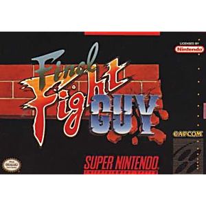 FINAL FIGHT GUY (SUPER NINTENDO SNES) - jeux video game-x