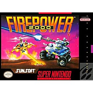 FIREPOWER 2000 SUPER NINTENDO SNES - jeux video game-x