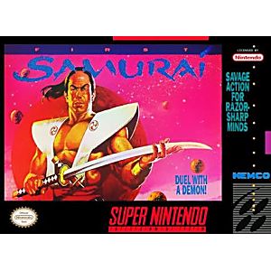 FIRST SAMURAI (SUPER NINTENDO SNES) - jeux video game-x