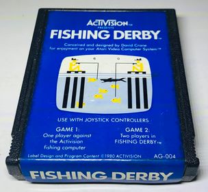 Fishing Derby atari 2600 - jeux video game-x