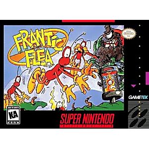 FRANTIC FLEA SUPER NINTENDO SNES - jeux video game-x
