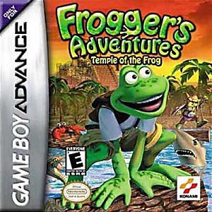 FROGGERS ADVENTURES TEMPLE OF FROG (GAME BOY ADVANCE GBA) - jeux video game-x