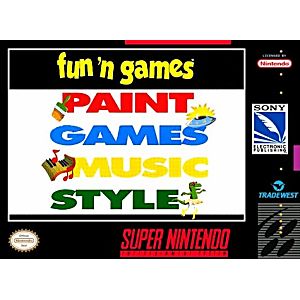 FUN 'N GAMES (SUPER NINTENDO SNES) - jeux video game-x