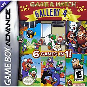 GAME AND WATCH GALLERY 4 (GAME BOY ADVANCE GBA) - jeux video game-x