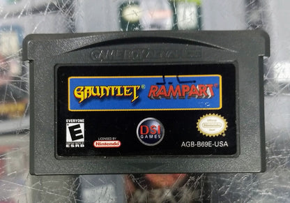 GAUNTLET AND RAMPART (GAME BOY ADVANCE GBA) - jeux video game-x