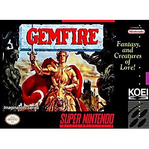 GEMFIRE (SUPER NINTENDO SNES) - jeux video game-x